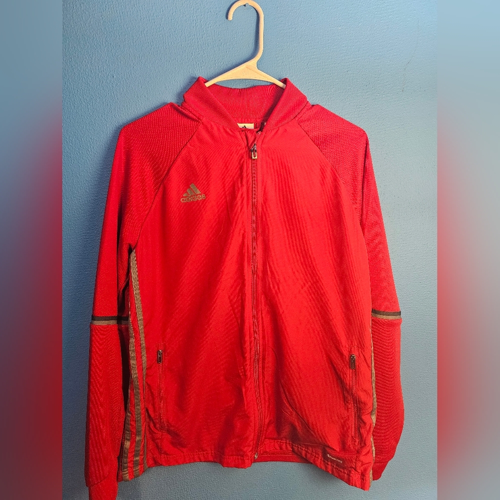 Adidas Red Track Jacket